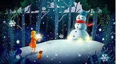 小白兔和雪孩子的故事
