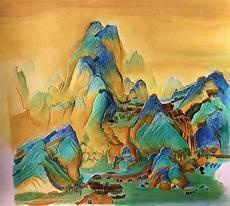 千里江山图的构图方式